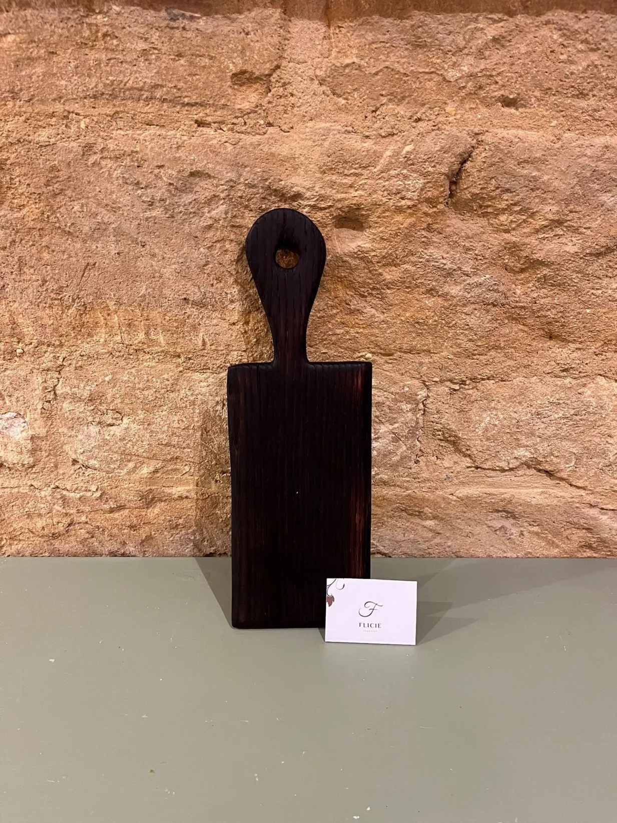 Small Handmade Yakisugi Board, Charred Wooden Oak, Charcuterie Board