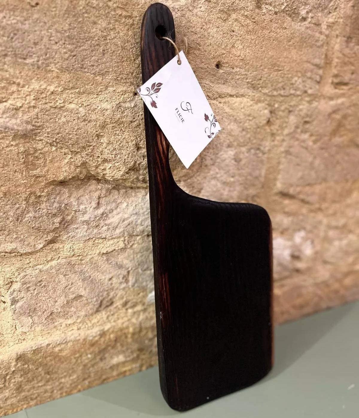 Medium Wooden Charcuterie Board, Charred Oak Board