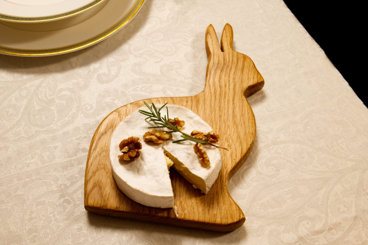 Handmade Large Rabbit Cheese Board
