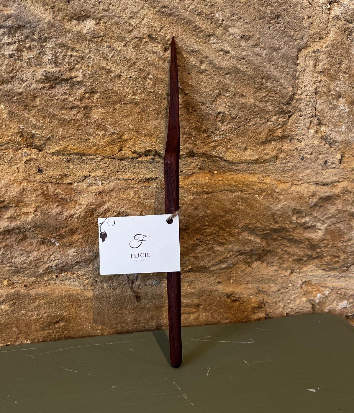 Handmade Reclaimed Hardwood Olive Pick