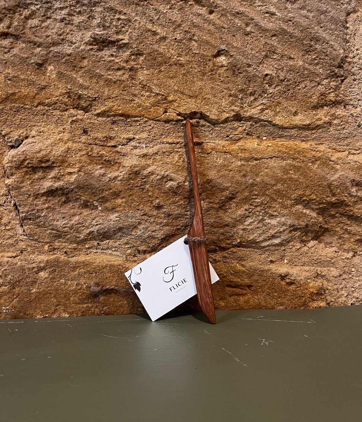 Handmade Reclaimed Hardwood Cheese Knife